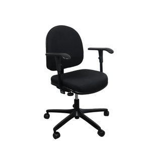 Cadeira Escritório Giroflex Polytrop Diretor Usada Cor:preto