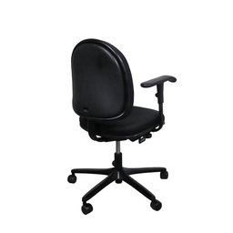 Cadeira Escritório Giroflex Polytrop Diretor Usada Cor:preto - 6