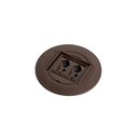 Ver imagem 3 de Caixa de Tomada Embutir Universal Redonda 2 Tomadas Flex Marrom