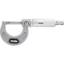 Micrômetro externo 0 mm - 25 mm graduação 0,01 mm MC 025 VONDER - 1