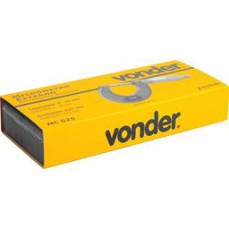Micrômetro externo 0 mm - 25 mm graduação 0,01 mm MC 025 VONDER - 6