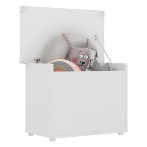 Caixa de Brinquedos Baú Organizador Multimóveis Fg2315 Branco