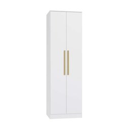 Guarda Roupa Closet Modulado Componível 2 Portas 71cm Linha Modulado Adapt N534 Kappesberg - Branco - 1
