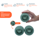 Ver imagem 4 de Kit de 3 esponjas tira pelos para máquina de lavar