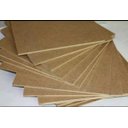 Ver imagem 2 de Kit 100 Placas de Madeira MDF 3mm Uma Face Branca e Uma Face Crua Multiuso - Tamanho 21 x 29,7 cm