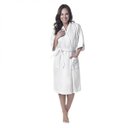 Ver imagem 2 de Roupão Adulto M Aveludado Santorini Algodão Lepper