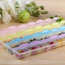 Ver imagem 2 de Porta Comprimidos 28 Divisórias Organizador Remédios Suplementos Vitamina Caixa Semanal Multiuso