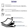 Papel de Parede Lavavel para Banheiro Cozinha Revestimento Quartzo Savane Tacolado 0,58 X 1,00m - 3