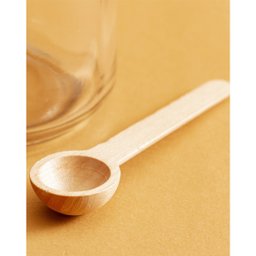 Conjunto 4 Pote Porta Temperos de Vidro Tampa de Rolha 240ml Colher de Bambu Lyor - 7