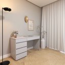 Ver imagem 3 de Escrivaninha Paris com 5 Gavetas