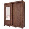 Roupeiro Panan Ilheus 100 Mdf 2pts 3 Gvs C/ Espelho - 40010091-0170 - PC / 4 - 1