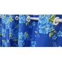 Ver imagem 3 de Cortina Florida Azul Sala/Quarto 300x230 | Fabritex
