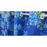 Cortina Florida Azul Sala/Quarto 300x230 | Fabritex - 3
