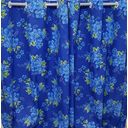 Ver imagem 1 de Cortina Florida Azul Sala/Quarto 300x230 | Fabritex