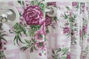 Ver imagem 3 de Cortina Florida Rosa Sala/Quarto 300x230 | Fabritex