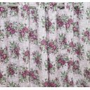 Ver imagem 1 de Cortina Florida Rosa Sala/Quarto 300x230 | Fabritex