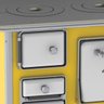 FOGAO A LENHA N 0 GAB CLASSIC AMARELO COM TAMPA - SD - 2