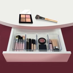 Organizador Modular Pote Transparente Kit 4 Peças Acrimet Ref. 971.0 - 5