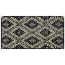 Ver imagem 2 de Tapete Sisal Sala 1,50 x 2,00 Antiderrapante Preto S-561