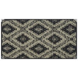 Tapete Sisal Sala 1,50 x 2,00 Antiderrapante Preto S-561 - 2