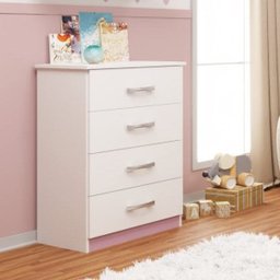 Cômoda 4 Gavetas Maxi Espresso Móveis - 1