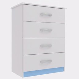 Cômoda de Bebê 4 Gavetas Maxi Espresso Móveis - 2