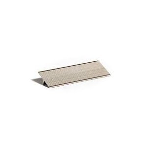 Perfil T Transição 3 Cm Alum Champagne 1mt + Base de Fixação 1mt Marca Decal