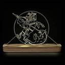 Ver imagem 1 de LUMINÁRIA DE MESA - SÃO JORGE