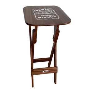 Mesa Bistrô Dobrável Madeira Jack Imbuia - Tarimatã