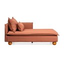 Ver imagem 3 de Sofá Modular Chaise Braço Lateral com Pé Bolinha Sôma CabeCasa MadeiraOriginals