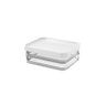 Pote Clear Duo 560ml 13,1x16,7x6cm Branco Coza - 1