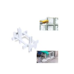 Espaçador para Bloco de Vidro Juntalider 60 Unidades - 2