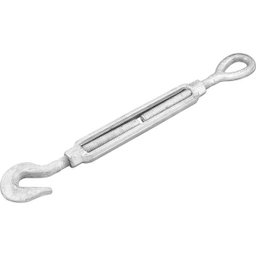 Esticador Para Cabo De Aço 3/4 Gancho X Olhal Leve Galvaniz - 1