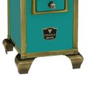 Ver imagem 3 de FOGAO A LENHA N 00 IMPERADOR VITREO AZUL TURQUESA COM TAMPA