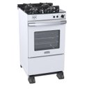 Ver imagem 5 de Fogao 4 Bocas Venax Gaudi Vetro Vitreo Branco Gas GLP 127 V
