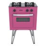 FOGAO 2 BOCAS VENAX MINI COOK PINK GAS GLP - 1
