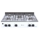 Ver imagem 3 de FOGAO DE MESA 5 BOCAS GRAND PETIT VETRO BRANCO GAS GLP