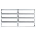 Ver imagem 3 de Vitro Basculante em Aluminio branco com 02 seções:60X1,20/60X1,20