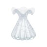 Difusor/Vaso Trouxinha Cristal Murano Branco Vicenza - 1