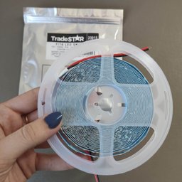 Rolo de Fita Led Neutra Auto Adesiva para Móveis Armário 5m 12V 4000K TradeStar - 9 Rolo de Fita Led Neutra Auto Adesiva para Móveis Armário 5m 12V 4000K TradeStar - 9