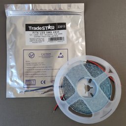 Rolo de Fita Led Neutra Auto Adesiva para Móveis Armário 5m 12V 4000K TradeStar - 5 Rolo de Fita Led Neutra Auto Adesiva para Móveis Armário 5m 12V 4000K TradeStar - 5