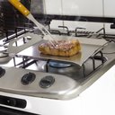 Ver imagem 1 de Chapa para Fritura em 100 % Inox 20 X 28 Cm de Base