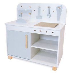 Bancada de Ferramentas Oficina Infantil - Cinza - 1