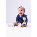 Ver imagem 4 de Chocalho Halter Mordedor Brinquedo Colorido Bebê Pimpolho