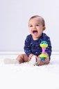 Ver imagem 4 de Chocalho Halter Mordedor Brinquedo Colorido Bebê Pimpolho