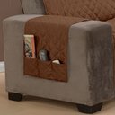 Ver imagem 2 de Kit Protetor de Sofá Capa Classic 2 e 3 Lugares Padrão Face Única