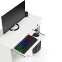 Ver imagem 3 de Mesa de Computador Escrivaninha Viena Branco Ej Móveis