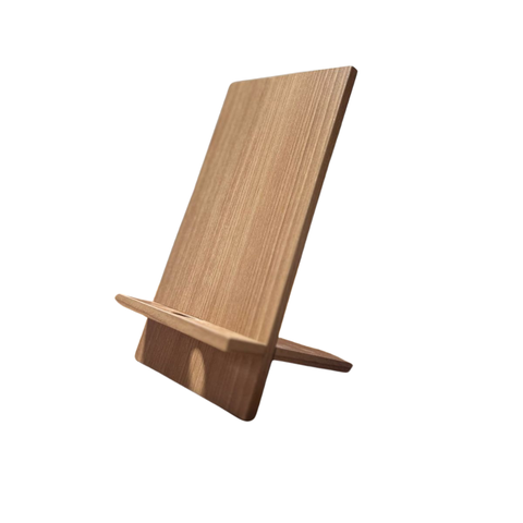 Suporte de Celular para Mesa de Trabalho em Mdf Madeirado