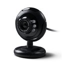 Ver imagem 1 de Webcam Standard 480p 30fps Led Noturno C/ Botão Snapshot Microfone Conexão Usb Preto - Wc045out [ree