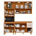 Ver imagem 3 de Conjunto de Cozinha Bari Modulado com 14 Portas e 2 Gavetas
